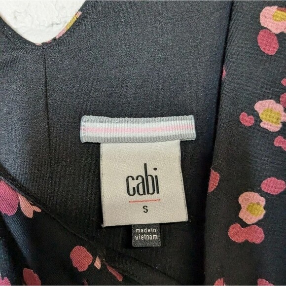 Cabi Women's Lean Tank Corset Style Size Small Floral Corset Top - Picture 4 of 5